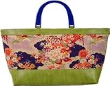 Cris Notti Green Kimono Tote