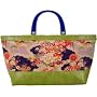 Cris Notti Green Kimono Tote