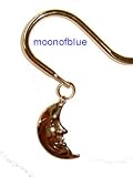 Rhodium Plated Lead-Free Pewter Open Crescent Moon Charm 13mm (2)