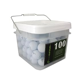 100 Top-Flite XL Mixed Models AAAAA Used Golf Balls + Free Bucket