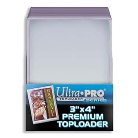  Special COMBO Deal! 4 Packs of Ultra Pro 3 x 4 Top Loads (25/Pack) and Soft Sleeves (100 Top Load Card Holders & 100 Penny Sleeves!)