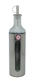 Zeller 19949 Essig-/&Ouml;lflasche 500 ml, &oslash; 6.5 x 28 cm, Glas / Edelstahl
