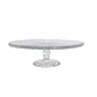 Block Crystal Chalet Collection 13-Inch Cake Plate