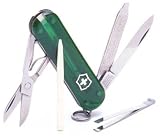Swiss Army Brand "Classic" Transparent Emerald Knife
