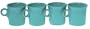 Fiesta Juniper 453 Mugs, Set of 4, 10-1/4-Ounce