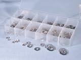 Advanced Tool Design Model  ATD-360  350 Piece Stainless Lock and Flat Washer Assortment