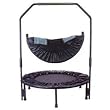 Foldable Trampoline with Stabilizing Bar
