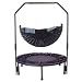 Foldable Trampoline with Stabilizing Bar