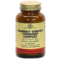 Bilberry Ginkgo Eyebright - 60 - Veg/Cap
