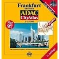 ADAC CityAtlas Frankfurt,  Rhein/Main Gebiet 1 : 15 000: Mit vergr��ertem Cityplan. Mit Verkehrslinienplan und Postleitzahlen, GPS-genau