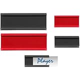 Kwik Goal Player I.D. Magnets, Small, Red