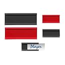 Kwik Goal Player I.D. Magnets, Small, Black