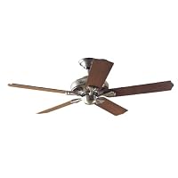 Hunter 23685 The Royal Oak 60-Inch Five-Blade Ceiling Fan, Antique Pewter