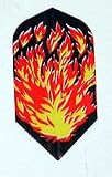 5 Sets - FLAMES - Hard Poly flights