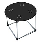 Outdoor Living : Folding Table Black No Print