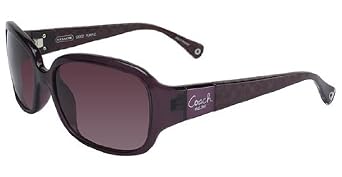 Click here to buy COACH S3002 Sunglasses (508) Purple [Eyewear] by Coach.