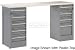 Office Products : 72" 9 Drawer Maple Top Workbench