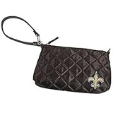 New Orleans Saints Quilted Wristlet Purse