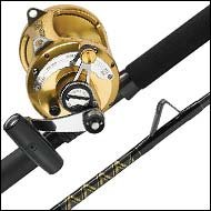 SportingGoods: 50VSW 2 Speed International Reel  Outer Banks Outfitters T6038SUSIC Rod Stand Up Combo