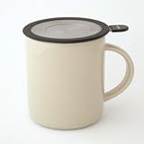 Whole Leaf Brew-in-mug W/sls Lid & Inf. 12 Oz. - Beige