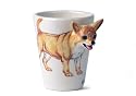 Chihuahua Handmade Coffee Mug (10cm x 8cm)