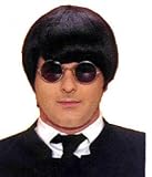 Black 60s Mod Style Wig - The Beatles, Beatniks and More!