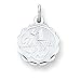 Sterling Silver #1 Daughter In Law Disc Charm with 20 inch Sterling Silver Chain