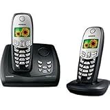Siemens Gigaset C455 colour Duo, Schnurloses DECT-Telefon mit integriertem digitalen Anrufbeantworter und zus�tzlichem Mobilteil - 