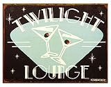 SCHONBERG AND MOORE SIGN ART * TWILIGHT LOUNGE