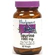 Taurine 1000 Mg. By Bluebonnet - 50 Vegetarian Capsules