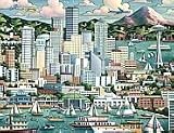 Seattle 500 Pc Dowdle Folk Art Puzzle