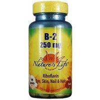 Vitamin B-2 250mg - Vegetarian, Yeast-Free - 100 - Tablet