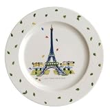 Jill Butler Eiffel Tower Salad Plate, 7.75-Inch