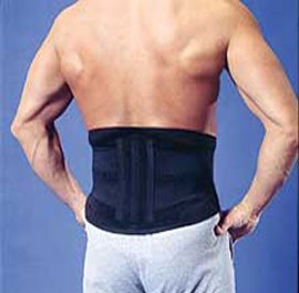 Magnetic Lumbar Support Bioflex (L/XL 43" x 10" / Waist Size 31" to 40")