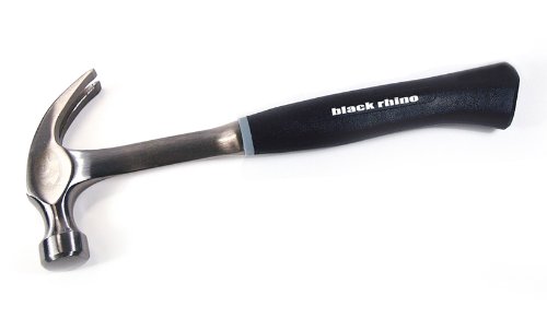 Black Rhino 00070 16oz Airgrip Claw Hammer with Smooth Face
