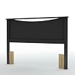 South Shore Furniture, Step One Collection, Full/Queen Headboard (54/60¿¿), Pure black