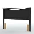 South Shore Step One Collection Full / Queen 54/60-Inch Headboard, Black
