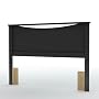 South Shore Step One Collection Full / Queen 54/60-Inch Headboard, Black