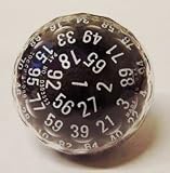 100-Sided 1-1/2" Dice Black
