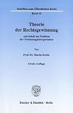 Produkt-Bild: Theorie der Rechtsgewinnung entwickelt am Problem der Verfassungsinterpretation. (Schriften zum &Ouml;ffentlichen Recht; S&Ouml;R 41)