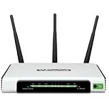 TP-Link Router TL-WR940N Wireless N 3T3R 4Port Switch with 3 Fixed Antennas Retail