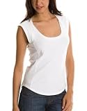 Armani Exchange - Armani Exchange Rib Inset Scoop Neck