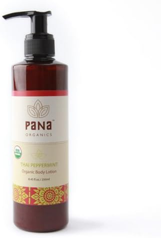 Pana Organics USDA Certified Organic 8.45 oz Body Lotion - Thai Peppermint