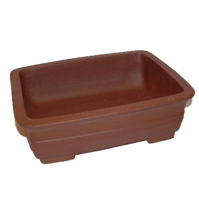 25cm High Quality Fine Clay Bonsai Pot - 1