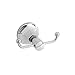 Newport Brass 24-13 Metropole Double Robe Hook, Polished Nickel