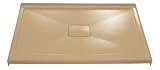 KOHLER K-9479-33 Archer FRP Shower Receptor with Removable Cover, 60-Inch by 36-Inch, Mexican Sand