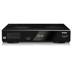 Dyon Eagle HD-TV Digitaler Satelliten-Receiver (HDMI, 2x Scart-Anschluss, Upscaler 1080i, USB 2.0) schwarz
