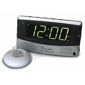 Sonic Boom Dual Alarm Clock with Bed Shaker