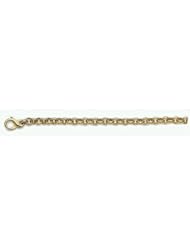 5mm 14k Fancy Hollow Bracelet 7"