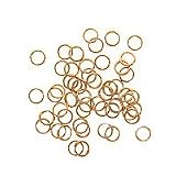 14K Gold Filled Split Rings 4.5mm (50)